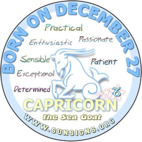 zodiac signs for december 27